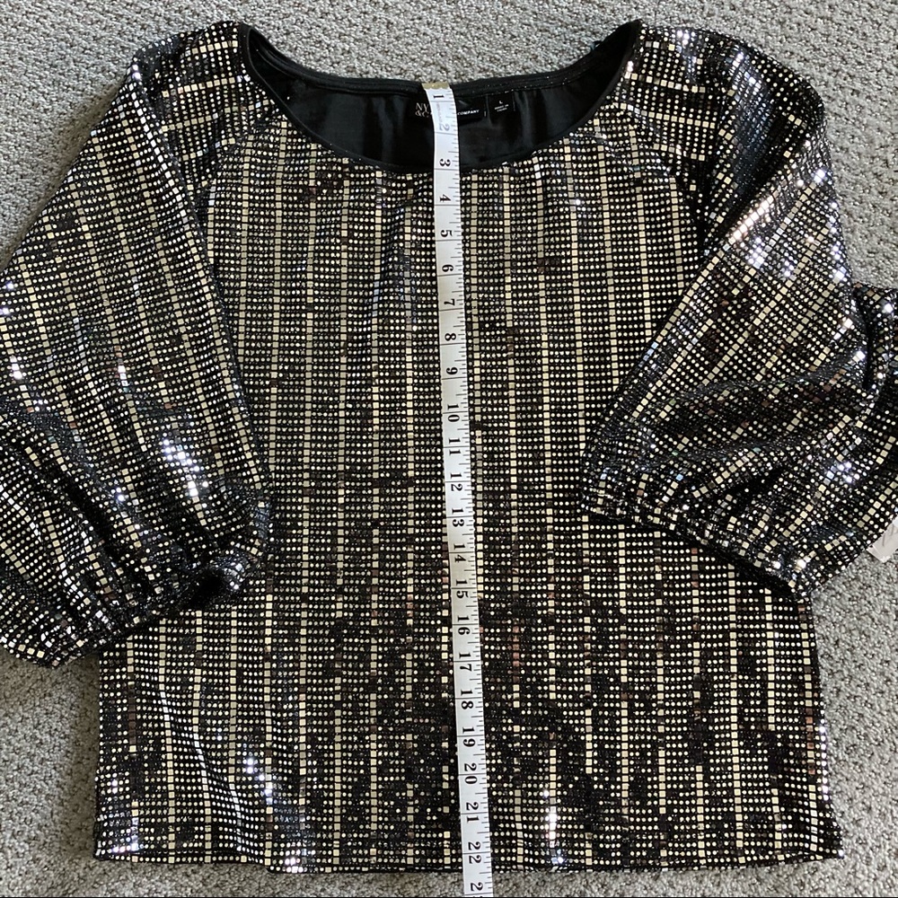 Metallic Silver Top - Picture 7 of 8
